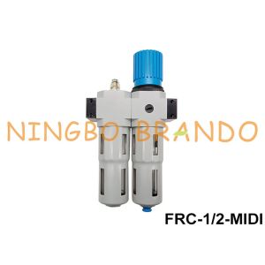 China FRC-1/2-D-MIDI FRL Unit Pneumatic Filter Regulator Lubricator on sale