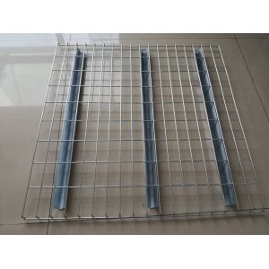 Cheap Warehouse Steel Wire Mesh Decking Galvanization Flare / U Channel Customized for sale