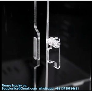 Acrylic Reptile Terrarium Clear View Transparent Acrylic Box Feeding Box For