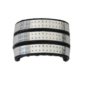 6mm -20mm insulating glass butyl rubber warm edge spacer with desiccant 0.2mm