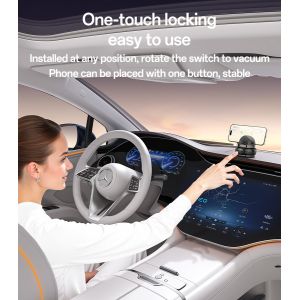 Yesido 360 Rotation Dashboard Phone Holder with One-touch Locking for 4.6/6.7