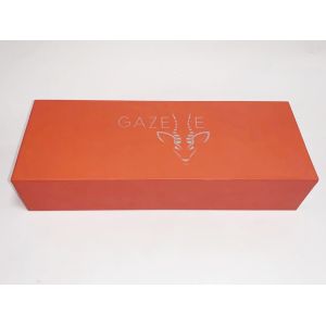 Recyclable Gift Packing Boxes Cardboard Foldable Paper Box Silver Cardboard