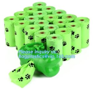 Biodegradable Compostable Scented High Quality HDPE Plastic Baby Nappy Sacks