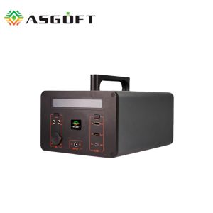 700W Portable Power Station Solar Generator DC To AC 220V For Home Emergency