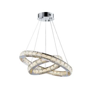 Adjustable Modern Circular Ring Chandelier Dia 50cm / 19.7inch