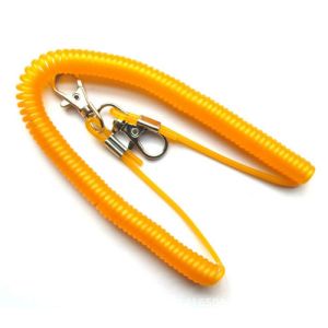 China 3m missed rope lanyard fish stringer cuerda fishing rod protectors elastic coiled hot line on sale