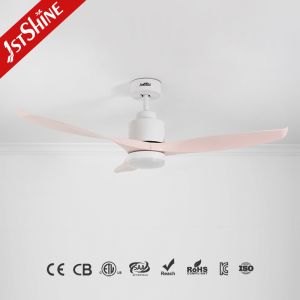 52'' Plastic LED Ceiling Fan With DC Motor And Dimming Lights