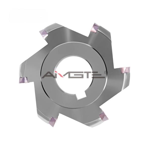 TMR Disc Three-edge Milling Cutter - RC/RP Round Nose Milling Cutter Disc Compatible with Cutter Insert RCMT0602/RPMT08T2