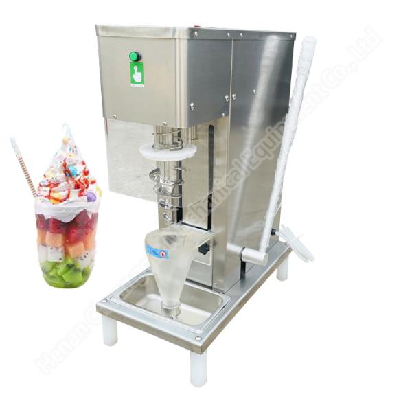 Quality Stainless Steel Fruits Ice Cream Mixing Machine Mcflurry Ice Cream Shaker Yogurt Swirl Drill wholesale