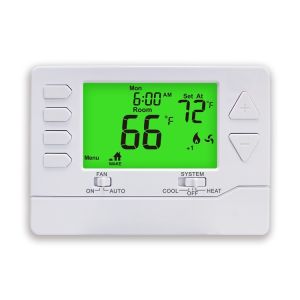 2 Heat / 2 Cool Multi Stage Digital Home Thermostat 24 Volt 5+2 Programmable