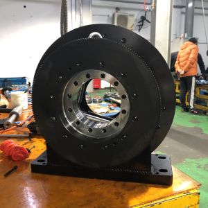 ISO9001 Pneumatic Rotary Chuck Clamp All Applicable Pipe Fittings