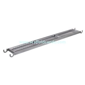 Cheap Frame system and ringlock system used catwalk galvanized scaffolding steel plank steel board with hooks 0.9m 1.2m 1.5m for sale
