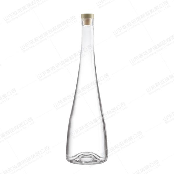 Quality Glass Bottles for Wine Collar Material Glass Empty Whisky Liquor Bottles wholesale