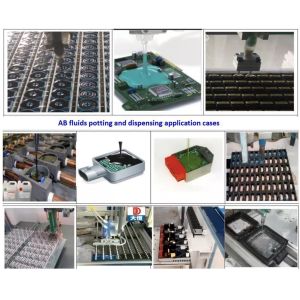 High Precision Auto Ab Glue Dispenser System for Customized Capacitor Manufactur
