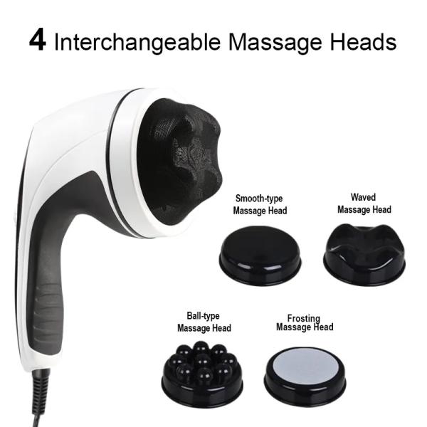 Handheld Electric Vibrating Massage Gun Full Body Relief Massager Machine