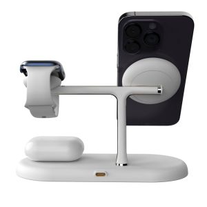 T256 All In One Wireless Charger Compatible with Samsung and Apple Working