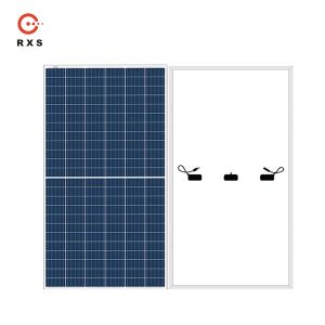 72 Cell Solar PV Module Photovoltaic Coated Tempered Glass Solar Panel Kit 340w