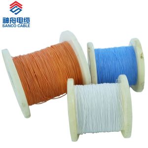 Silver Plated Copper PTFE Insulated Wire with 0.05-3mm2 Cross Section 600V Rated
