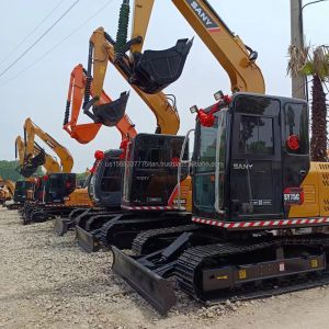 Upgrade Your Construction Site with SANY SY75C Excavator and Original Hydraulic