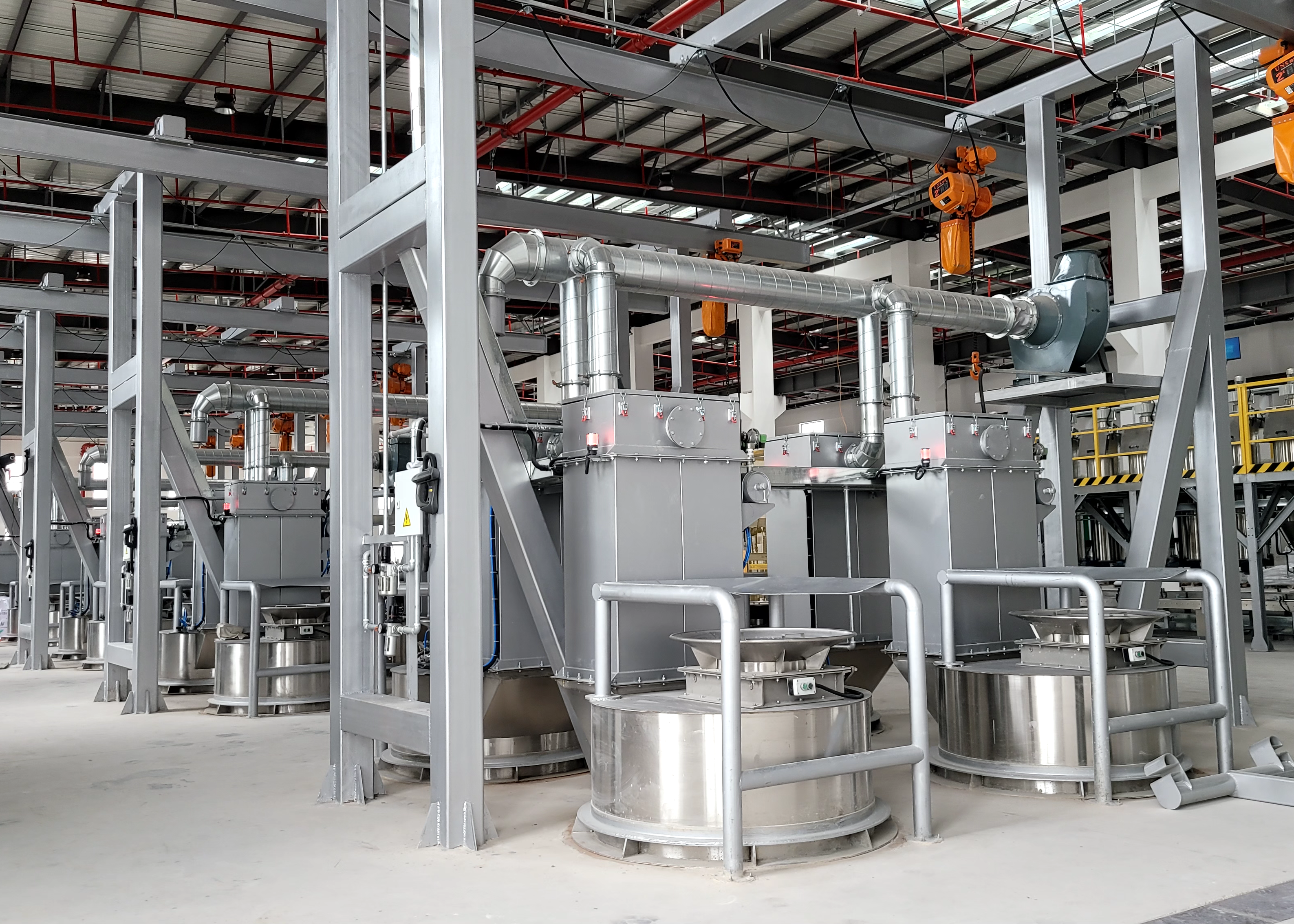 Plastic Processing: Bulk Material Handling, Pneumatic Conveying, Automated