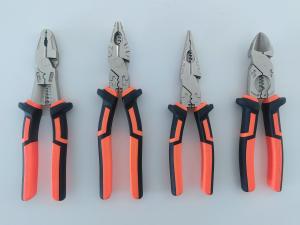 Cheap 8&quot; HIGH LEVERAGE MULTI-FUNCTION COMBINATION PLIERS HAND TOOLS HRC 62 WITH CRIMPING FUNCTION HAND TOOLS SET Eccentric Labor-saving for sale