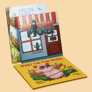 Interactive English Story Educational Casebound Book Printing For Preschool