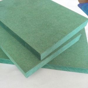 12mm 16mm 18mm Waterproof MDF Moisture Resistant Green HMR MDF Board
