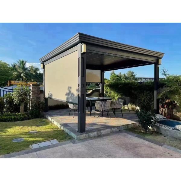 Adjustable Roof Aluminum Patio Pergola Practical And Stylish For All Weather