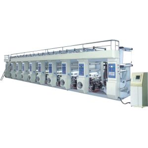 Auto Register Gravure Printing Machine 100-120 M / Min Main Drive Vector Control