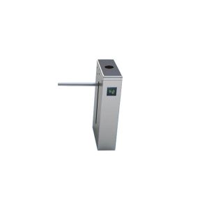 Office Entrance Drop Arm Turnstile SS304 Stainless Steel Half Height With Alarm