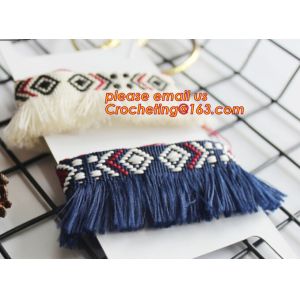 Polyester Yarn Tassel Fringe Trim for Curtain/Pillow Trimming of Home Textile