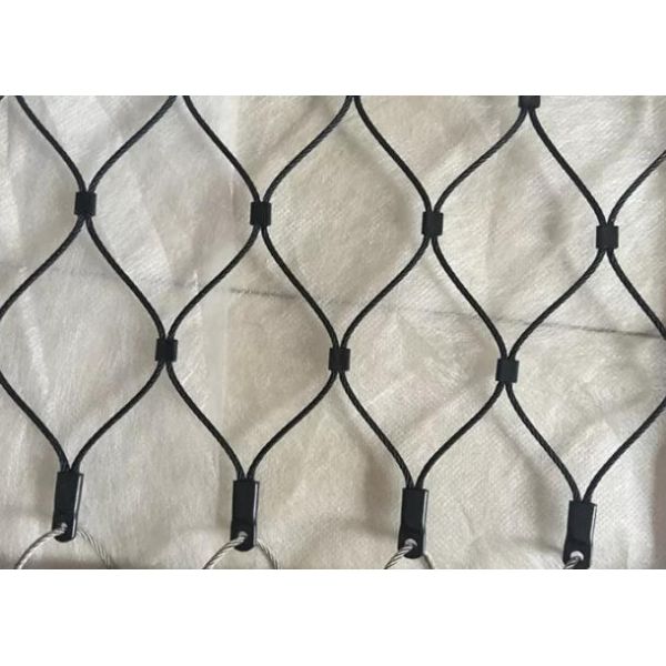 Quality Hand-Made 316L and 304 Stainless Steel Rope Mesh for Rust Resistant and Customizable Applications wholesale