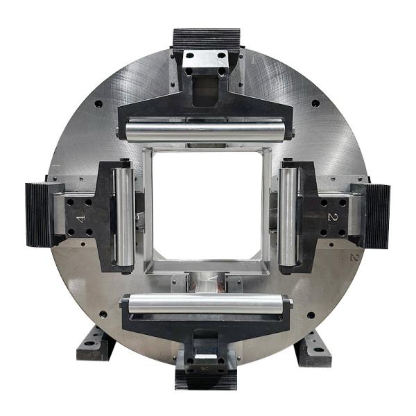 Quality Lingman Laser Chuck 220 With 4 Jaws For Pipe Laser Fully Enclosed Integrated Front Chuck F245DF For Tube Cutting Machine wholesale