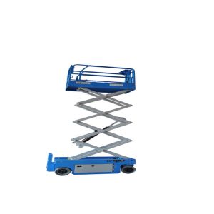 Zero Emission Full Height Mobile Scissor Lift Table With Tilt Level Sensor