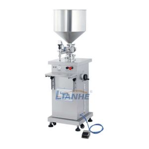 Leakproof Detergent Liquid Filling Machine Antirust SUS304 Semi Auto