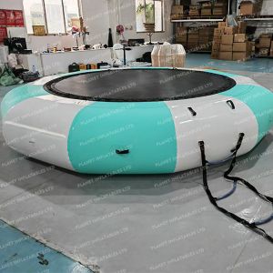Fun Jump Water Park Trampoline Inflatable Floating Jumping Inflatable Water
