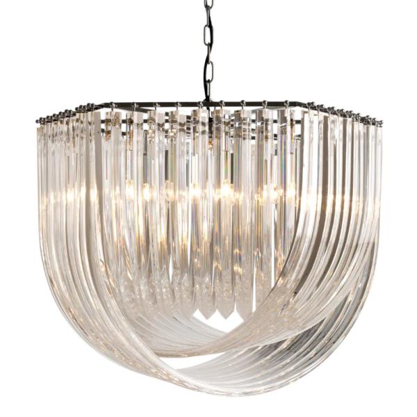 Elegant 140CM Dia Brass Finish Crystal Chandelier Customization Options Color