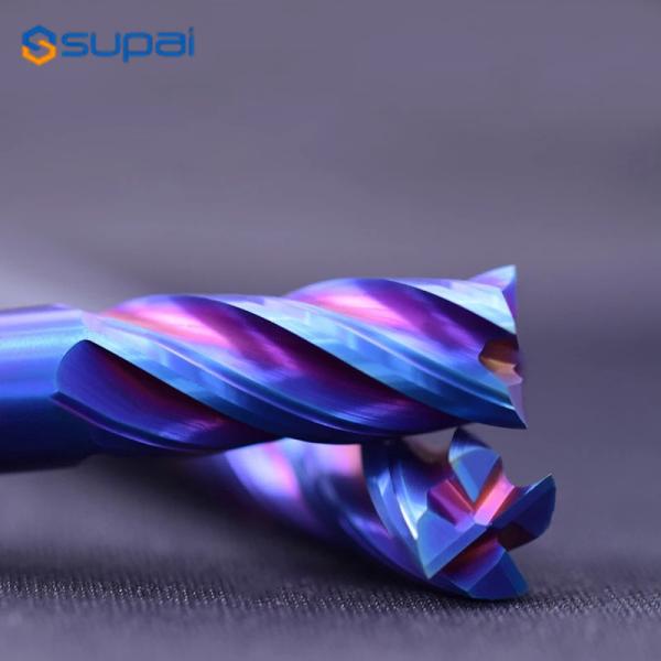 HRC68 Carbide Square End Mill 2/4 Flutes Alloy High Quality Milling Tungsten