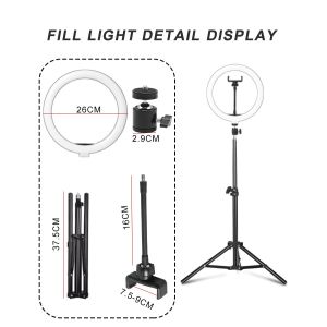 Cheap 10 Levels CE 6000K 18 Inch Ring Light With Tripod for sale