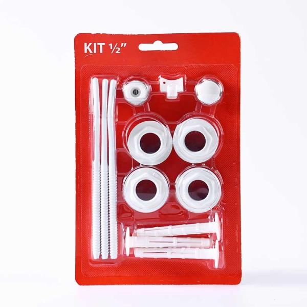 Quality 13 Element Radiator Support Mounting Kit 1×1/2" 1×3/4" packed in a blister set wholesale