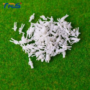 1:200 architectural scale model ABS plastic 0.8 cm white figures for model train