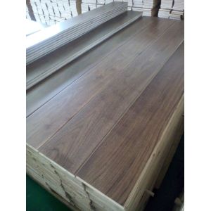 Premium Wide Plank American Walnut Engineered Flooring Single Strip