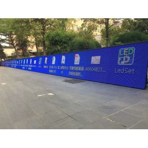 Vios High Definition Perimeter LED Display , Football Stadium LED Display IP66