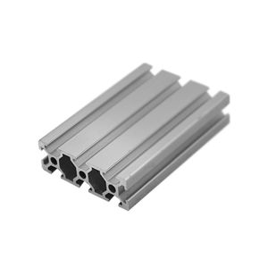 Anodized 6063 T5 20x20 Aluminium T Track Extrusions Tempered