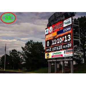 Cheap Die-Cast Aluminum Rental Wide-Angle Stadium Screen LED Display P10 IP65 Waterproof HD Iron Case for sale