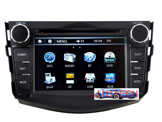 Quality Car GPS Navigation for Toyota RAV4  2008+ Autoradio Stereo Headunit DVD Player Satnav wholesale