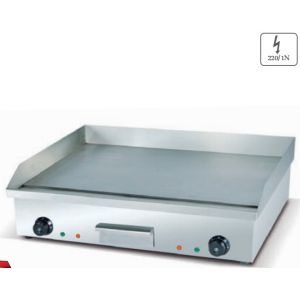 Stainless Steel Silver Griddle Cook Various Foods at 0-100.C with 220-240v 50hz Voltage