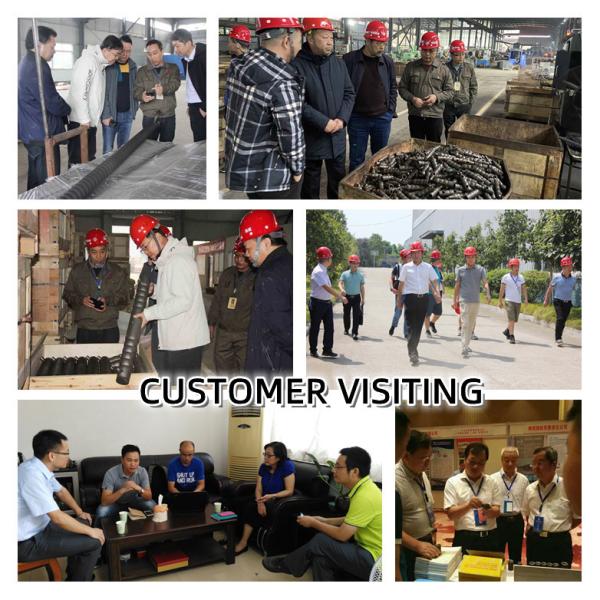 Rib Peeling Thread Grouting Sleeve Carbon Steel For Bridges