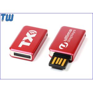 Bulk Delicate Metal Mini Sliding Book Pen 32GB USB Memory Stick