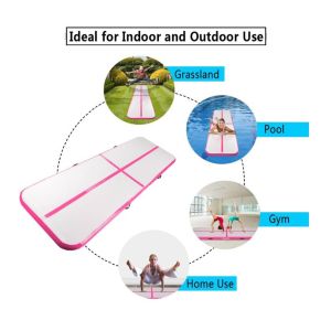 Gymnastics Exercise Mat Inflatable Tumbling Mats, Air Tumbling Track with